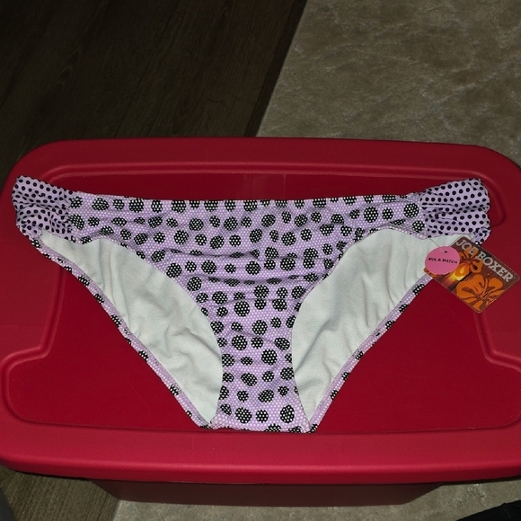 Joe Boxer Other - (J29) Purple Polka Dot Bikini Bottoms SZ XL